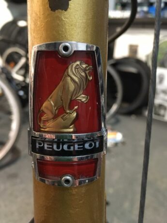 Rennrad Damenrad Peugeot Emblem